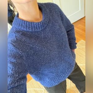 Everlane diamond stitch Cloud sweater XXS New